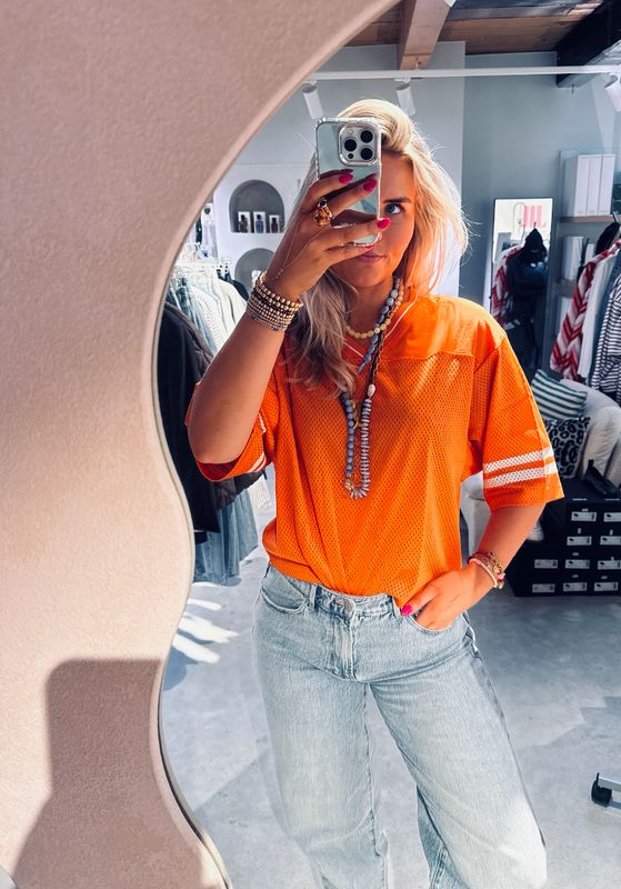 Football jersey special - Orange - Catwalk junkie