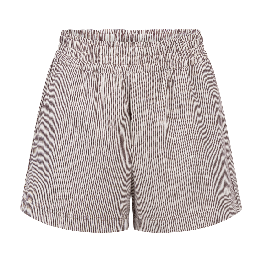 Romane stripe shorts - Chocolate Fondant stripe - Another label