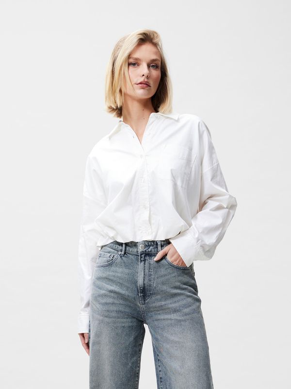 Tuck in blouse - Off White - Catwalk Junkie