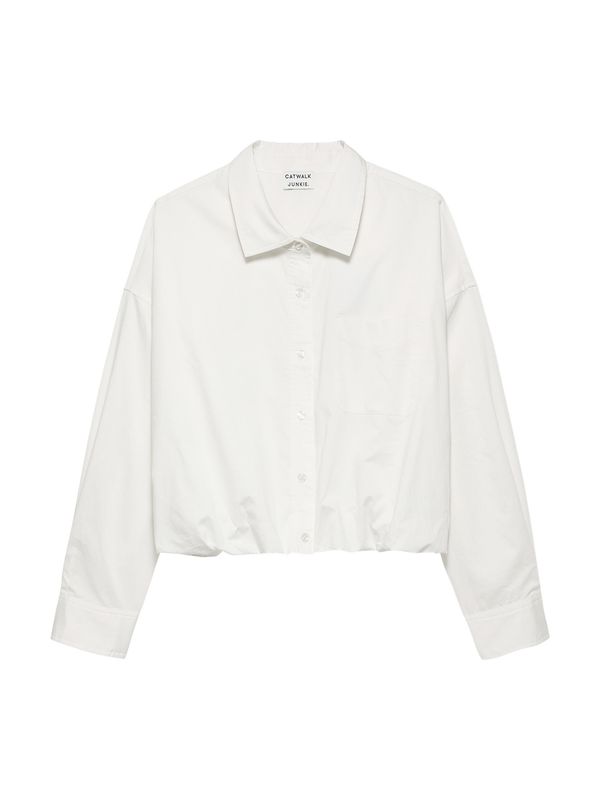 Tuck in blouse - Off White - Catwalk Junkie