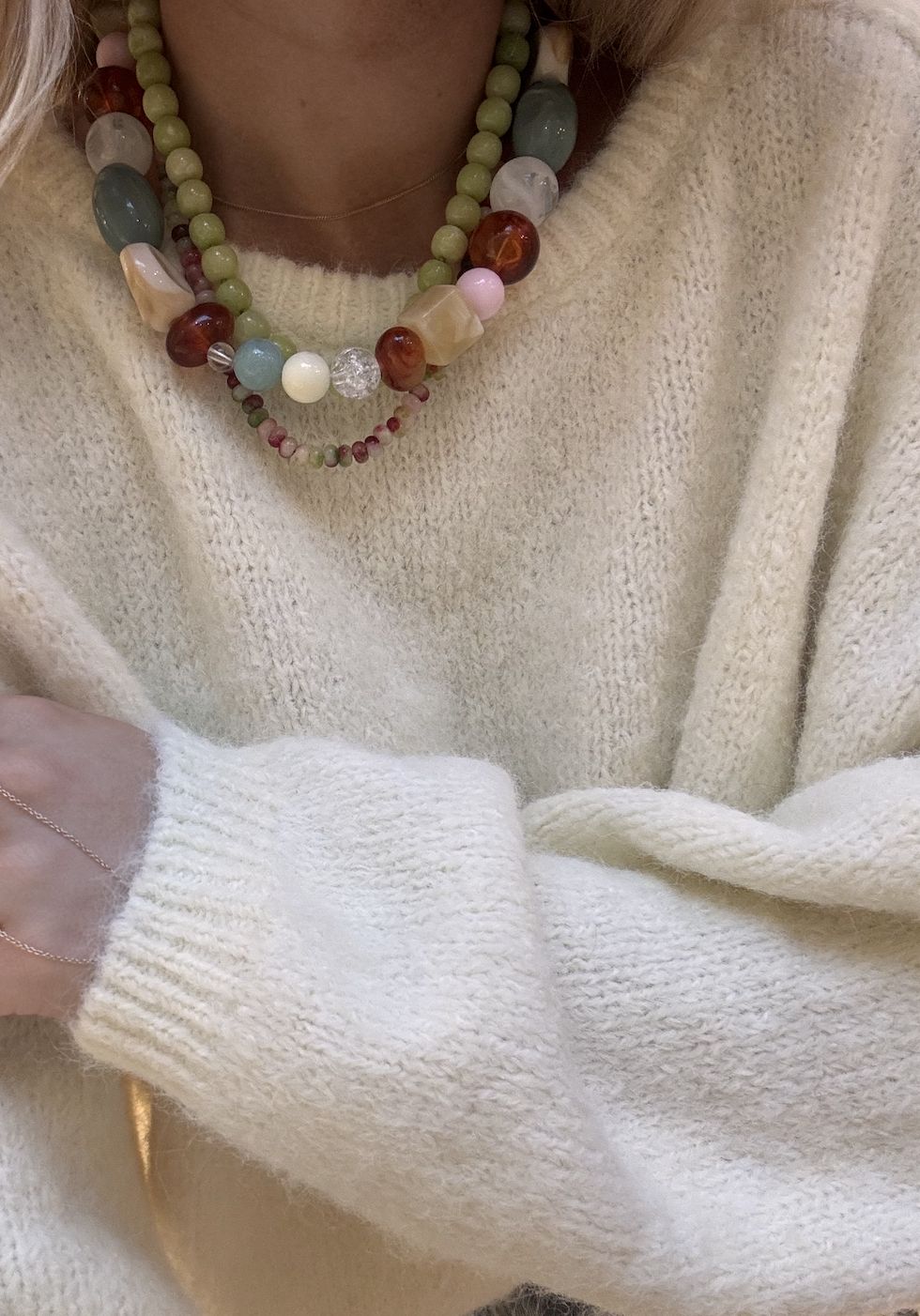 William lime necklace - bonnie studios