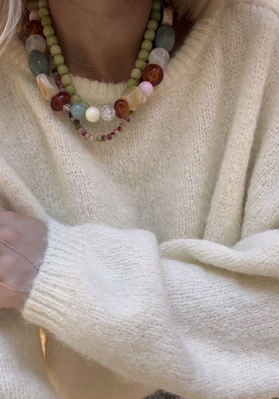 William lime necklace - bonnie studios