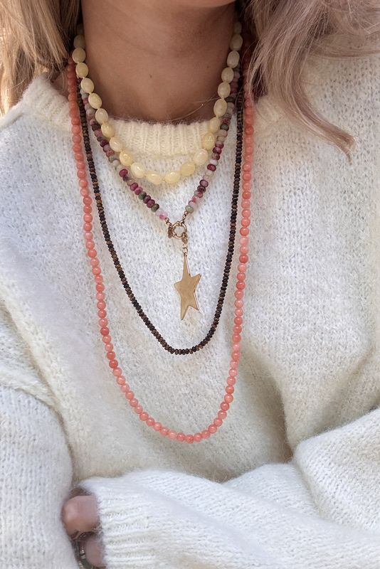 Roger big mixed necklace - bonnie studios