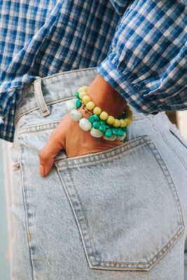 William lime bracelet - bonnie studios