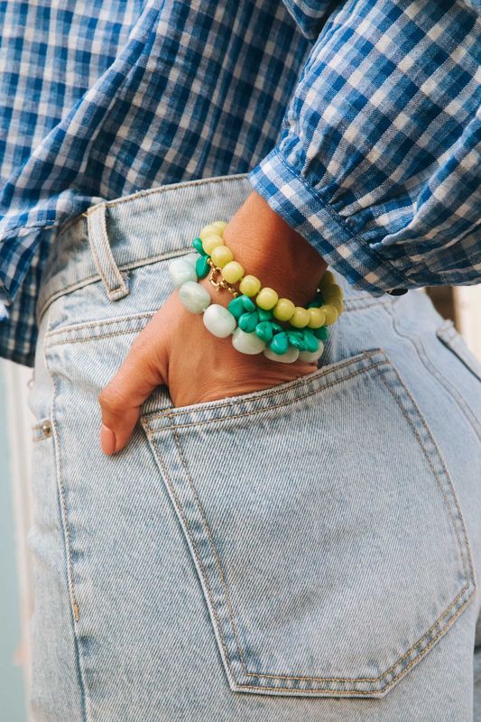 William lime bracelet - bonnie studios