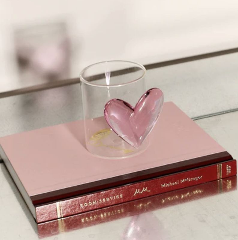 heart tumbler pink - lepelclub