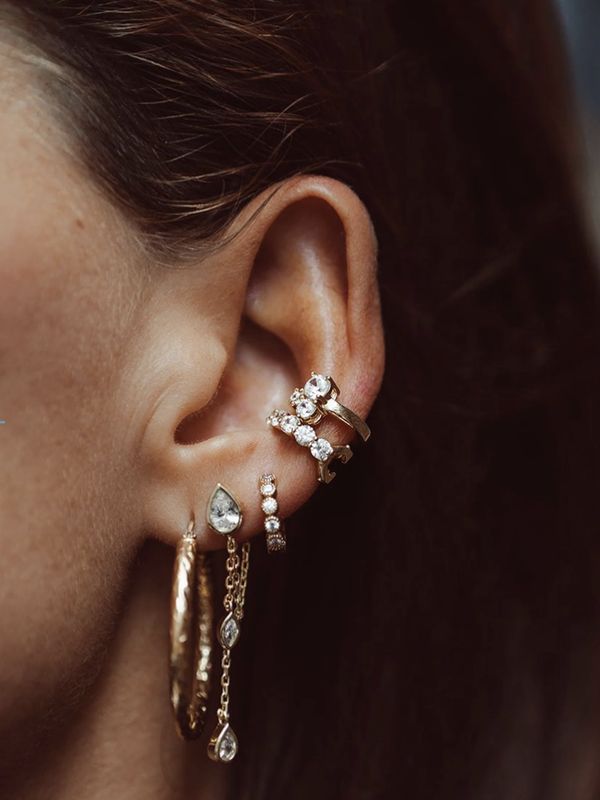 strass earcuff - bobby rose