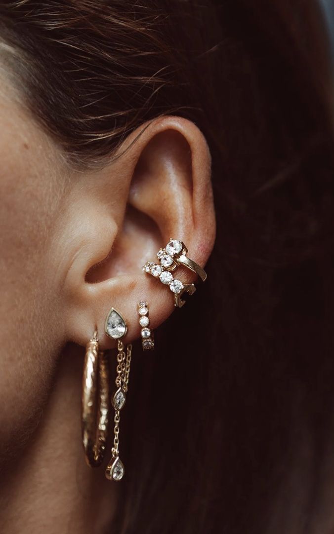 ear cuff steentje - bobby rose