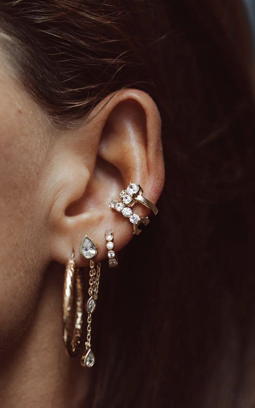 ear cuff steentje - bobby rose
