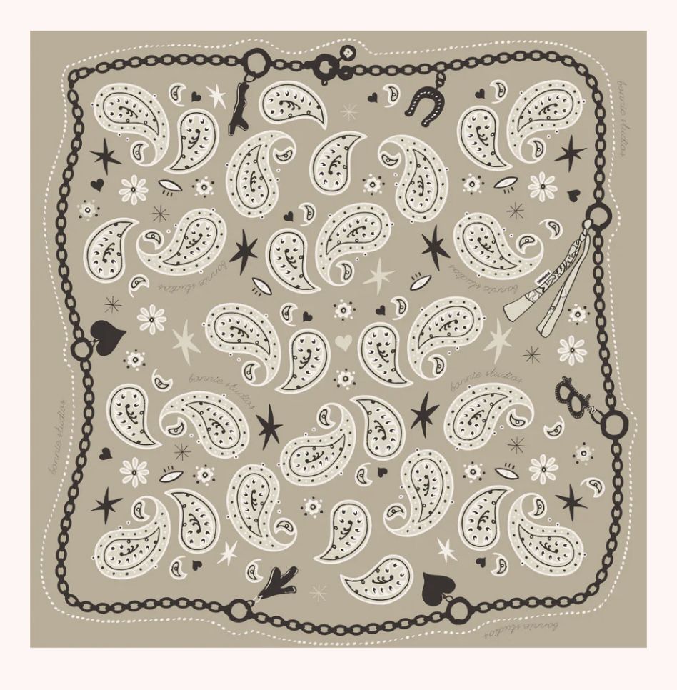 bonnie scarf (meerdere kleuren!) - bonnie studios, Colour: beige