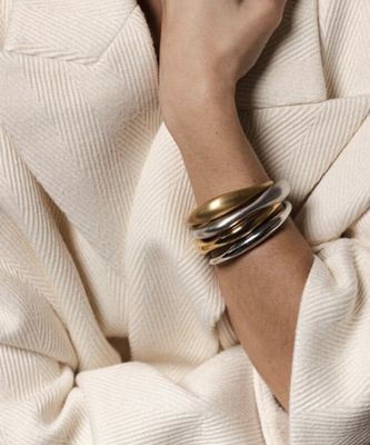 cuff vive matt goud - souvenirs de pomme