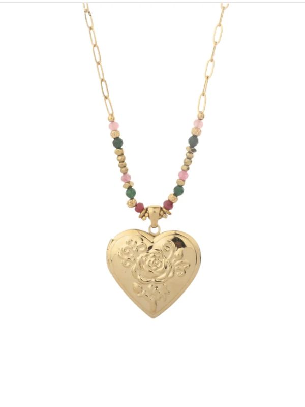 necklace cherry kiss - flem the label