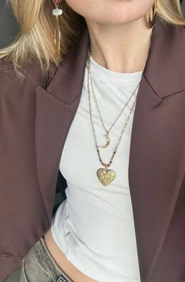 necklace cherry kiss - flem the label