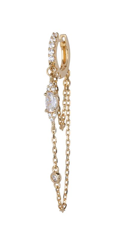 strass white oval - bobby rose
