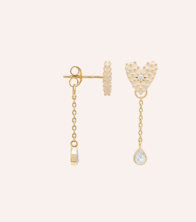 The Single Dolce Chain Stud - anna+nina