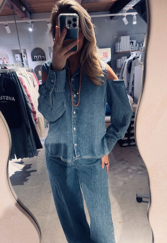 denim jogger - catwalk junkie