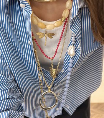 cloud stone ketting - le veer