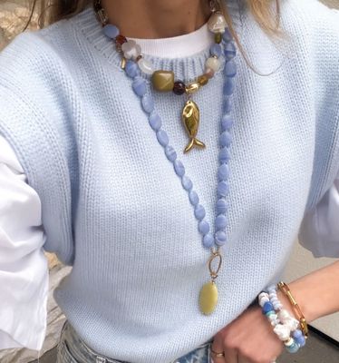 blue sky ketting - le veer