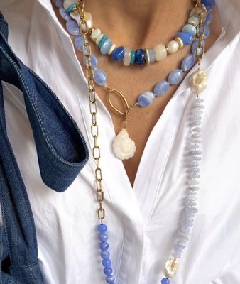 blue sky ketting - le veer