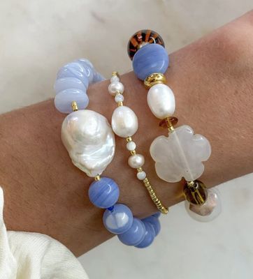 cloud stone armband - le veer