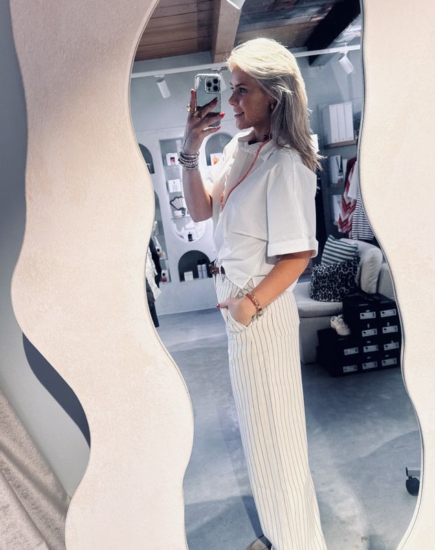 Luca shirt - Off White - Another Label