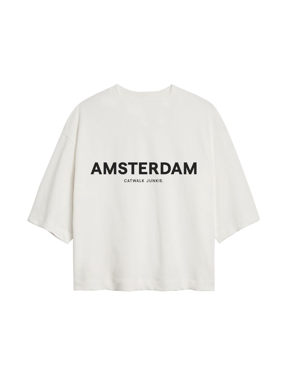 Loose fit T-Shirt Amsterdam - Off White - Catwalk Junkie