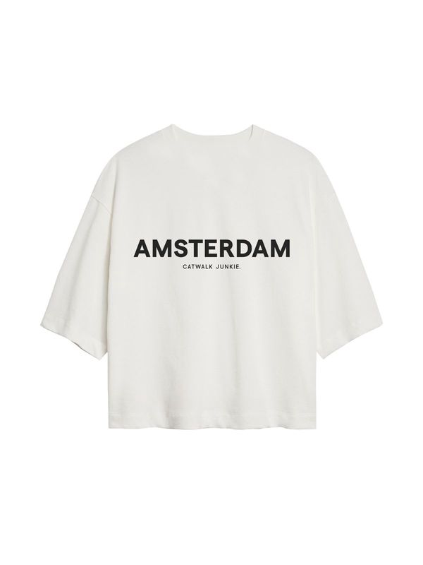 Loose fit T-Shirt Amsterdam - Off White - Catwalk Junkie