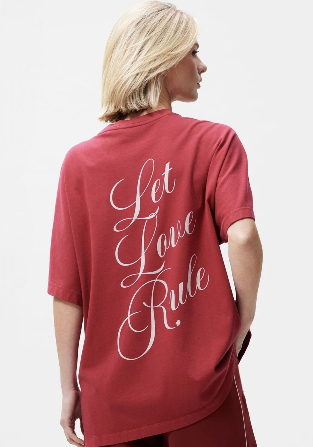 Oversized graphic Tshirt - Rhubarb - Catwalk