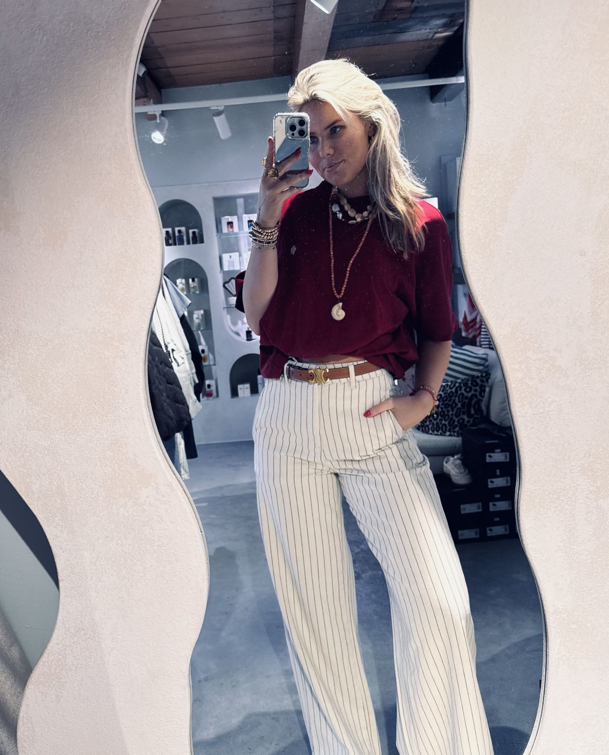 Oversized graphic Tshirt - Rhubarb - Catwalk