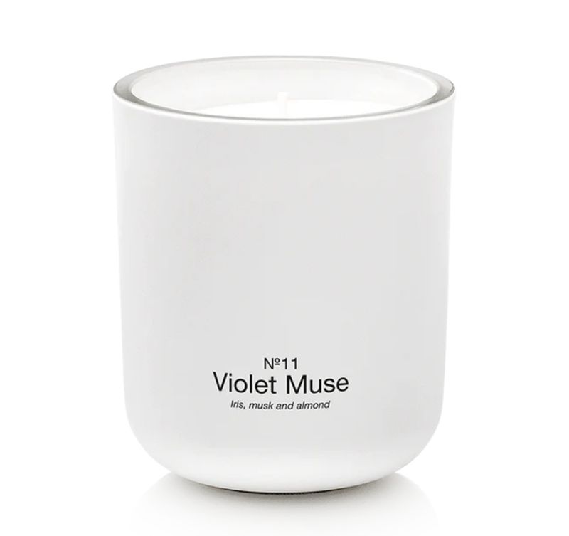 scented candle violet muse - marie stella maris