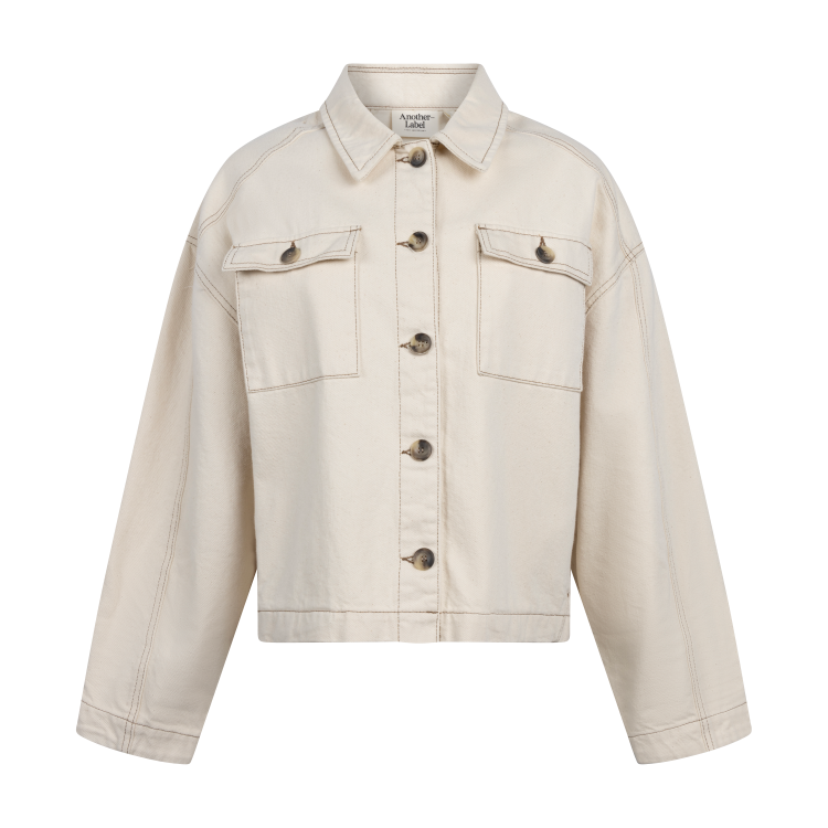 Enora Natur denim Jacket - Off White  - Another Label