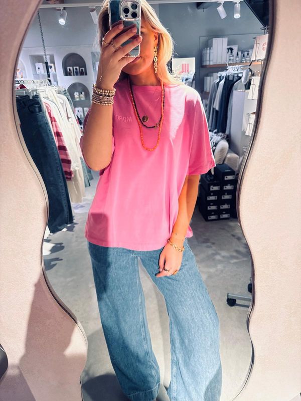 oversized graphic t shirt rosebloom - catwalk junkie