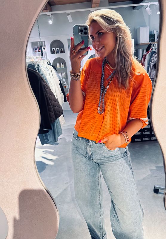 Football jersey special - Orange - Catwalk junkie