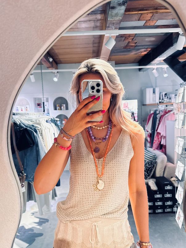 Glam top cream - heyb club