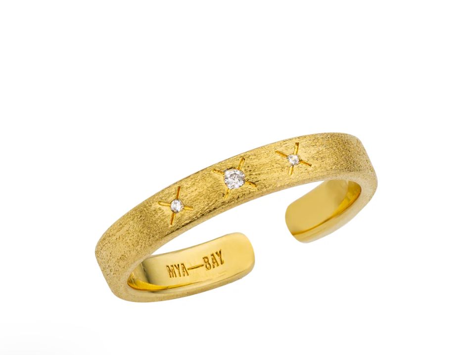 mini cuff star ring - mya bay