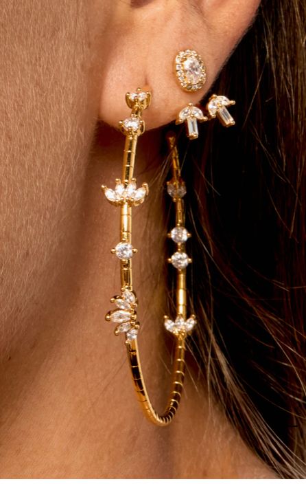 magnolia hoops - mya bay