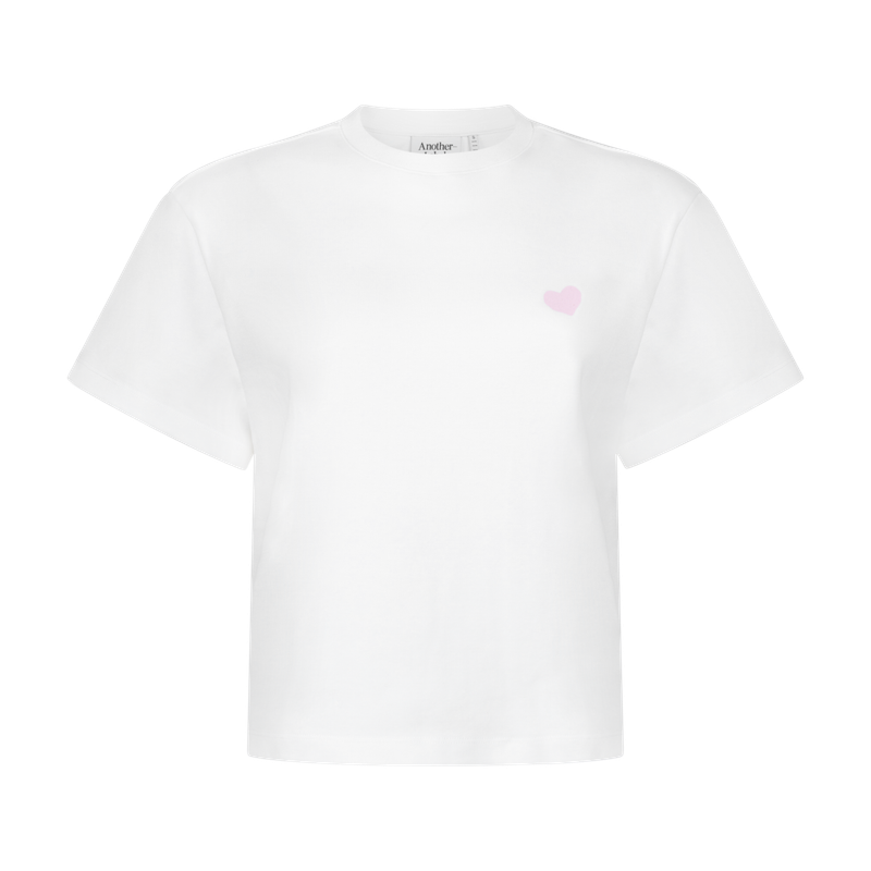 Gina Heart t-shirt - Off White - another label