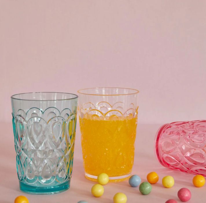 Acrylic tumbler clear - rice