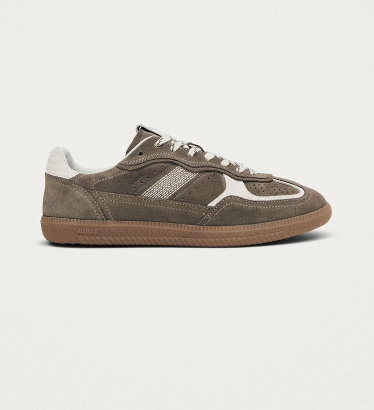 Rife taupe leather sneakers - alohas
