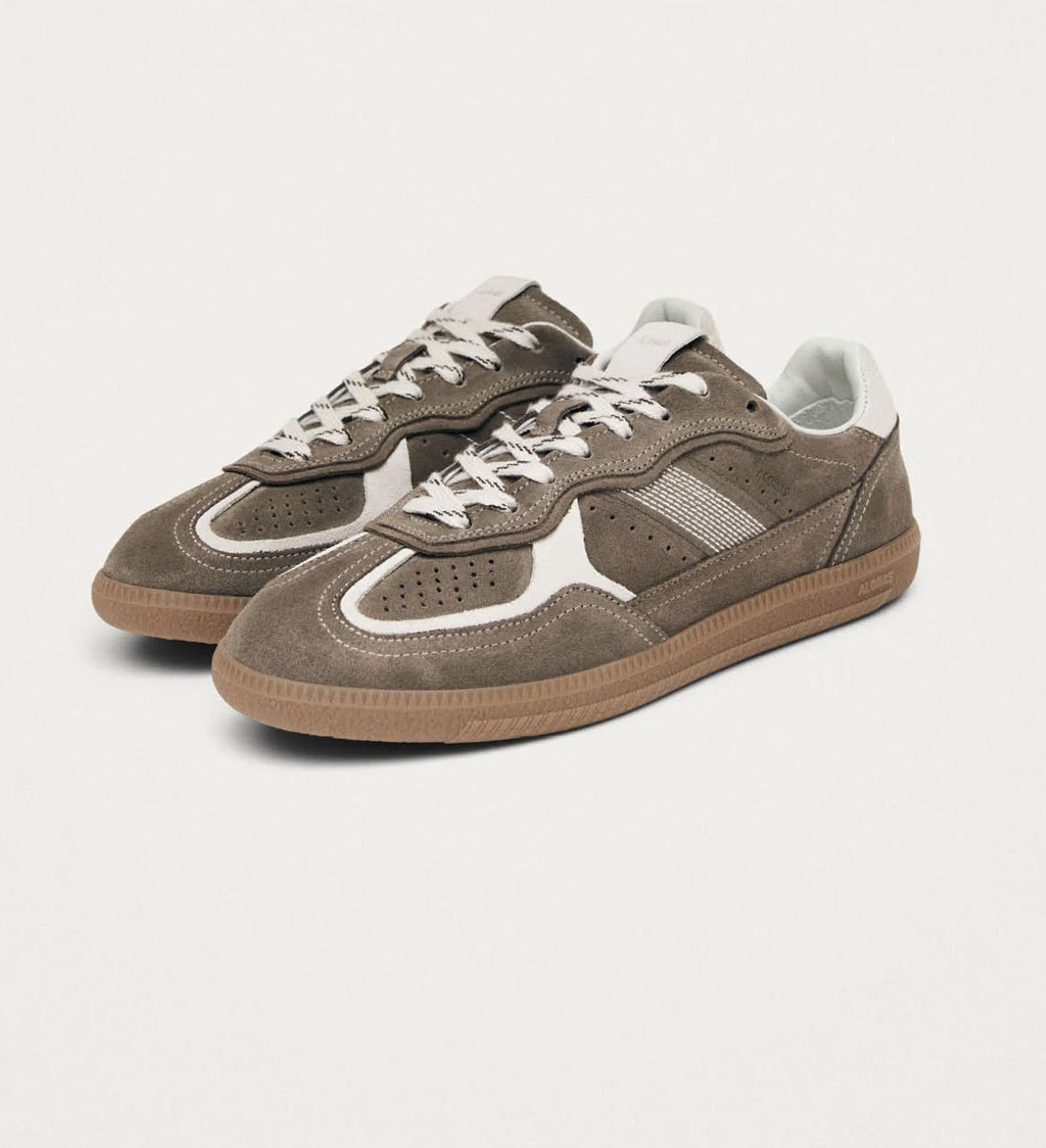 Rife taupe leather sneakers - alohas