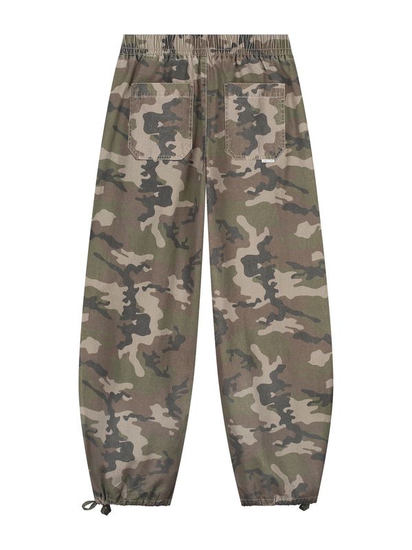Barrel fit camo jogger PRE ORDER  - catwalk junkie