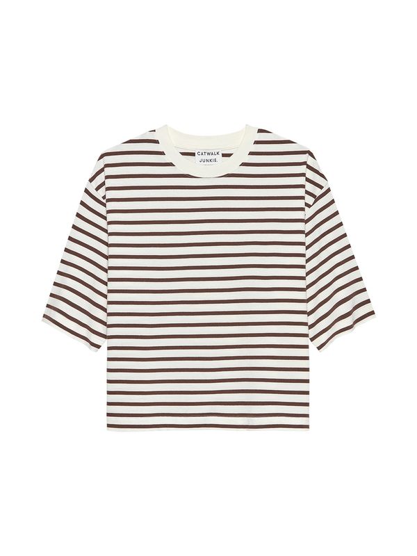 Loose fit striped T-shirt - Rockey Road  - Catwalk junkie