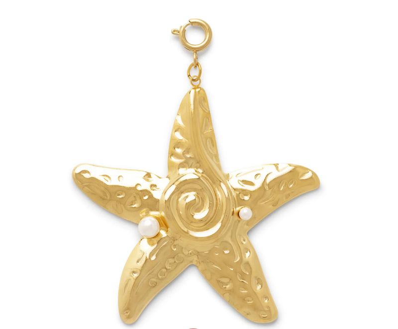 oversized golden Seastar bedel - le veer