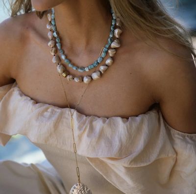 lagoon stone ketting - le veer