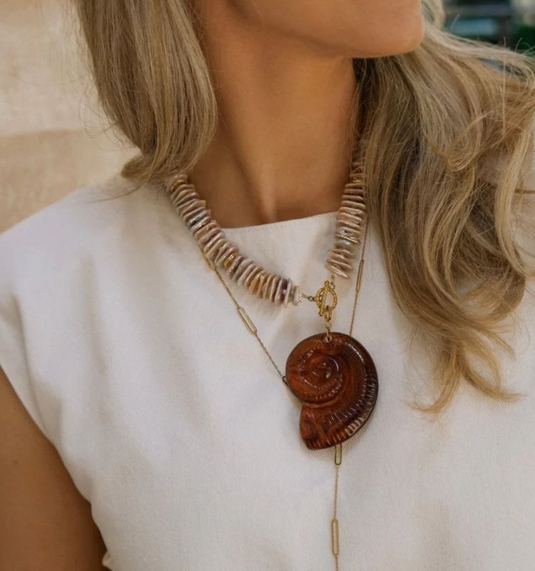 dune disk ketting - le veer