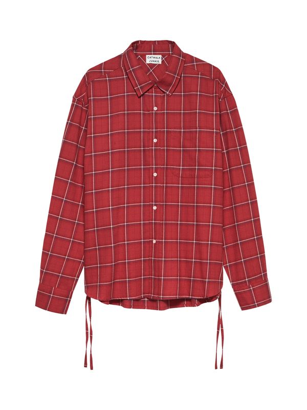 check blouse red - catwalk junkie