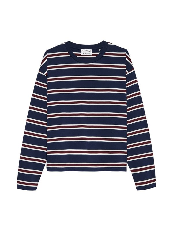Striped long sleeve - Navy Blazer - catwalk junkie