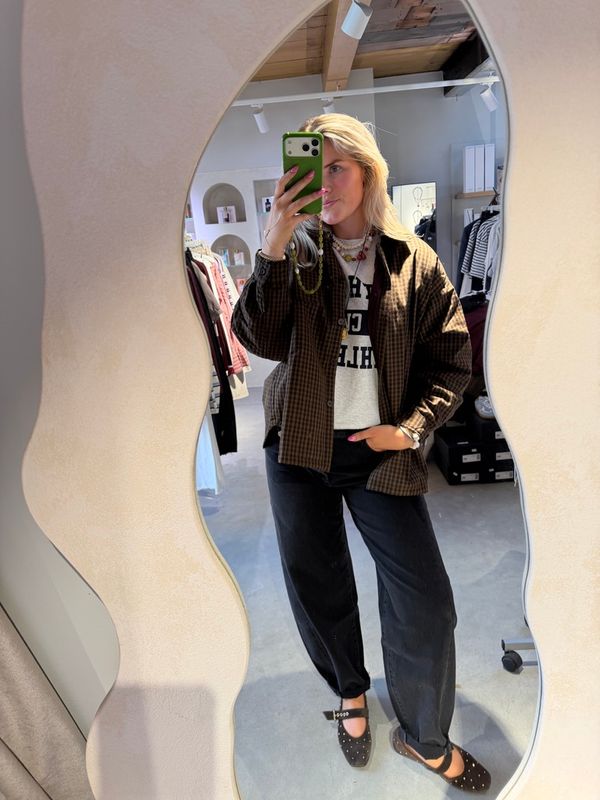 Light padded check jacket - Mossy - catwalk junkie