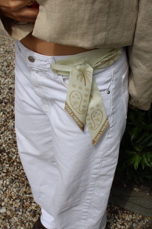 twilly scarf Palm Springs - fleur &amp; foulard