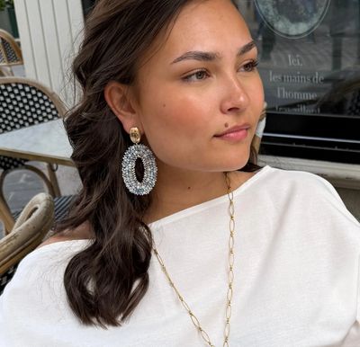 Earring luun - flem the label